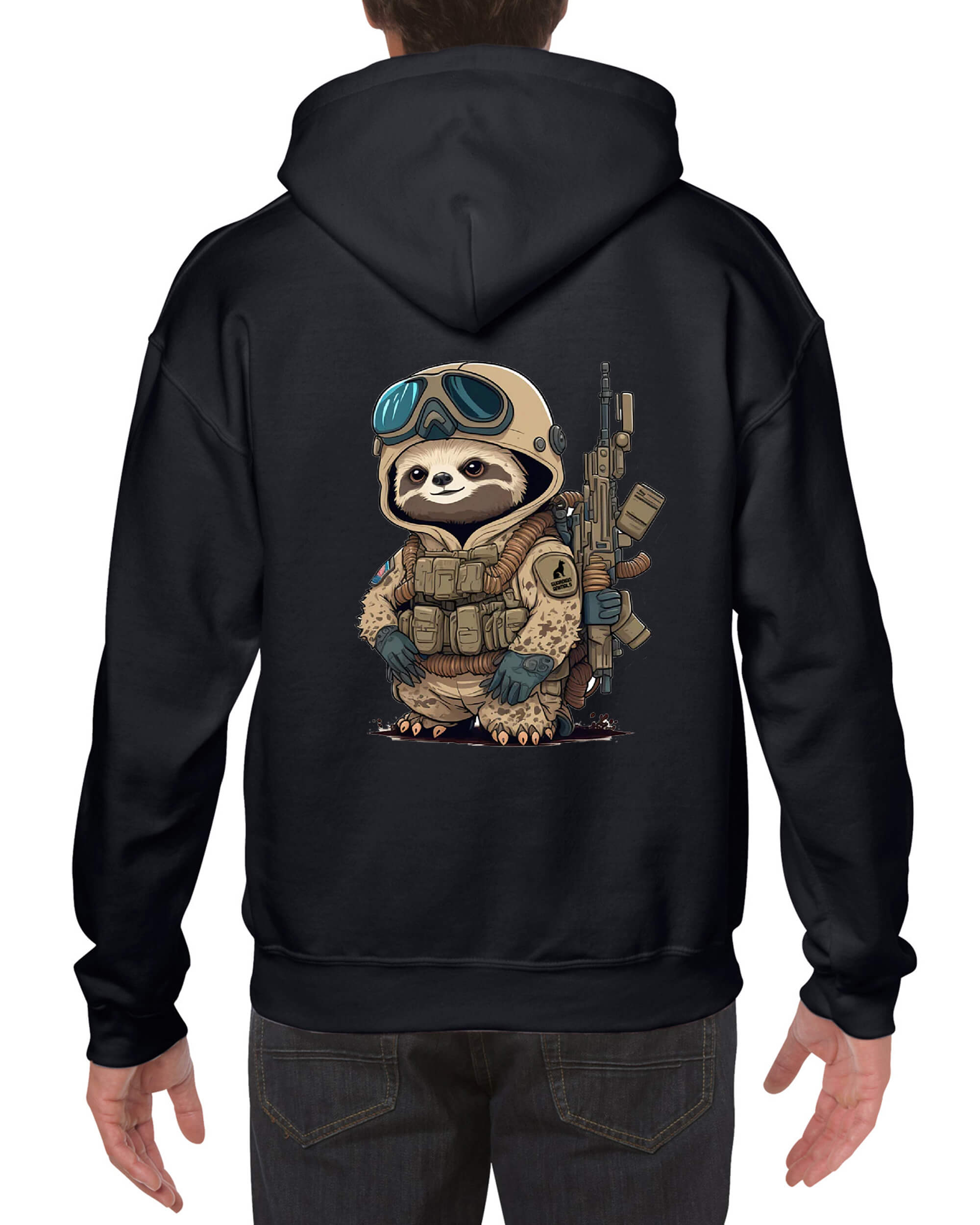 Tactical Sloth Hoodie